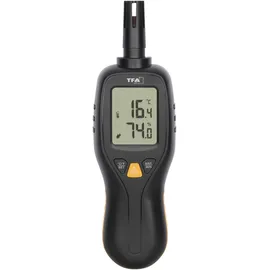 TFA Digitales Profi-Thermo-Hygrometer Gelb/Schwarz 31.1066.01