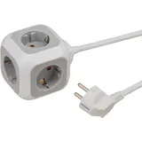 Brennenstuhl ALEA-Power Steckdosenwürfel 4-fach, 1,4m H05VV-F 3G1,5
