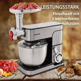 lestix international Zosma 5,5 l Schwarz/Silber