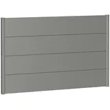 Biohort Sichtschutzelement 145 x 91 x 4,4 cm Grau