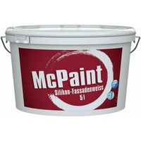McPaint Fassadenfarbe weiß Außenfarbe Langzeitschutz 5l (7,47€/1l)