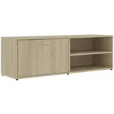 vidaXL TV-Schrank Sonoma-Eiche 120x34x37 cm Holzwerkstoff