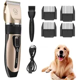 Leise Hundeschermaschinen, Katzenscheren, Hundeschermaschinen Für Langes, Dickes Fell, Tierhaarscheren, Professionelle Wiederaufladbare Kabellose Elektrische Schermaschinen Für Hunde, Katzen, Kaninche