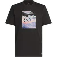 adidas All Day I Dream About Summer (A.d.i.d.a.s.) Graphic Tee, Black, M