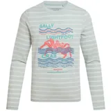 Craghoppers Nosilife Cruz Langarm-t-shirt - Nimbus Blue Stripe - 13 Jahre