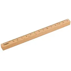 KUM Lineal square 15,0 cm, natur