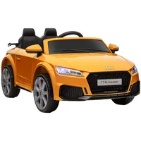 Homcom Kinder Gelb, Metall, 60x44x102 cm Spielzeug, Kinderspielzeug, Kinderautos