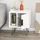 Livetastic Nachtschrank Glynn 50 x 60 x 42 cm Weiß