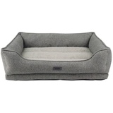 Nobby Orthopädisches Hundebett Calbu eckig grau