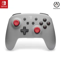 PowerA Kabelloser Controller für Nintendo Switch, Retro-Grau