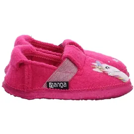 Nanga Unicorn Hausschuh Slipper glitzer himbeere