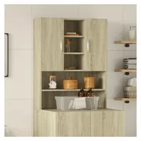 vidaXL Waschmaschinenschrank Sonoma-Eiche 70,5x24x90 cm