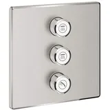 Grohe Grohtherm SmartControl Unterputzventil eckig für 3 Verbraucher Supersteel 29127DC0