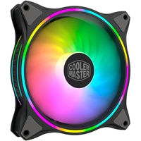 Cooler Master MasterFan MF140 Halo - Gehäuselüfter - 140mm - Schwarz mit RGB LED - 30 dBA