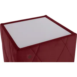 Home Affaire Nachtschrank Alfie 50 x 50 x 53 cm Rot