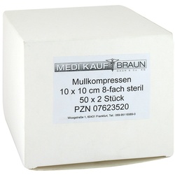 Mullkompressen 10x10cm steril