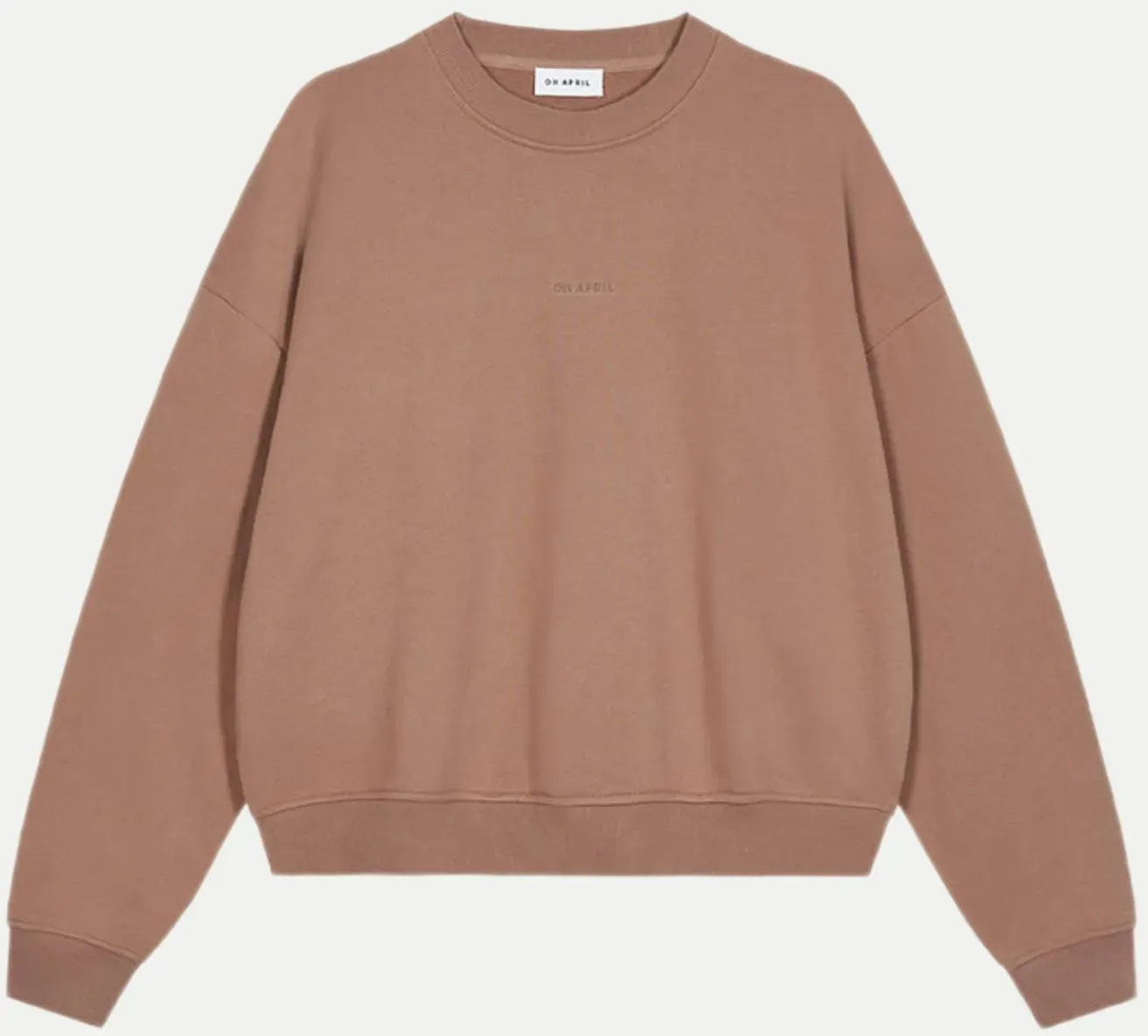 Sweatshirt Croissant Braun L