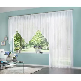 OTTO home Missy Kräuselband 300 x 175 cm transparent weiß
