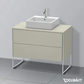 Duravit Waschtischunterschrank 2 Auszüge 100 x 77,8 x 54,8 cm Schwarz