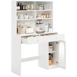 Okwish Küchenbuffet 120 x 180 x 45 cm Weiß