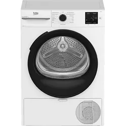 Beko BM3T38249W Wäschetrockner, 8 kg, Frontlader Wärmepumpentrockner, Weiß