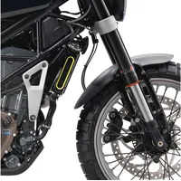 Bodystyle Kotflügelverlängerung vorne ABS Kunststoff Schwarz-Matt für Motorrad