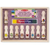 Melissa & Doug - Stempel Mit Holzgriff Luxusausführung