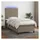 vidaXL Boxspringbett 100 x 200 cm Taupe