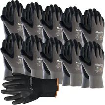 vasalat Maxiflex Endurance 10 Paar mit 1 Paar vasalat Handschuh - Größe 9 (L)