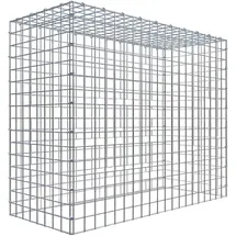 Gabiona C-Ring-Gabione-Anbaukorb Typ 3 80 x 100 x 40 cm Maschenw 5 x 5 cm