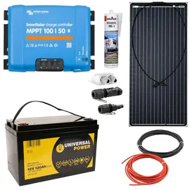 a-TroniX Solaranlage Wohnmobil 440W mit 100Ah Batterie und Victron MPPT Laderegler