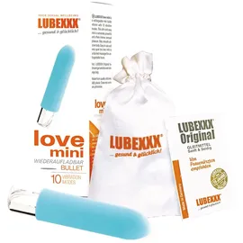 LubeXXX Love Mini Massager Türkis Rechargeable