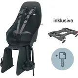 Urban Iki Gepäckträgerkindersitz Schwarz