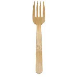 Papstar Fingerfood-Gabeln Bambus 12 cm 1000 St.