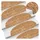 vidaXL Stufenmatte 65 x 21 cm Beige