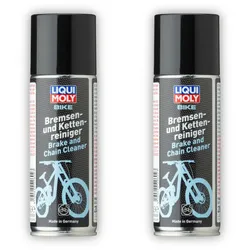 2x 200ml LIQUI MOLY 20602 Bike Bremsen- und KettenFahrrad Kette