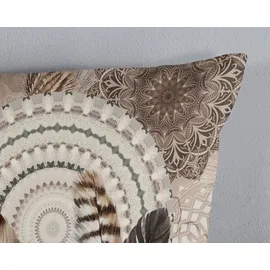 Muller Textil Ringhda Mandala Taupe 155 x 220 cm + 2 x 80 x 80 cm
