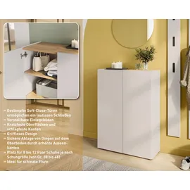 Germania Garderoben-Set Alviano 104 x 200 cm Braun
