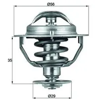 mahle Thermostat, Kühlmittel