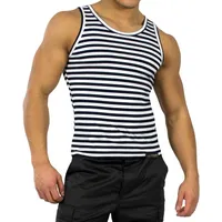 normani Outdoor Sports Marine Tank-Top Wolgadelta in Marine/Weiß | Gr.: 4XL