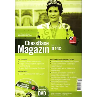 ChessBase Magazin / Magazine 140 - Heft + DVD - Schach / Chess - NEU / NEW - OVP