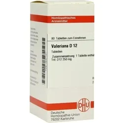 VALERIANA D 12 Tabletten 80 St