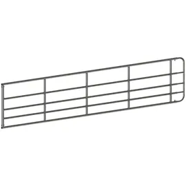 ako fencing Verstellbares Weidetor 90 cm 2-3 m silberfarben