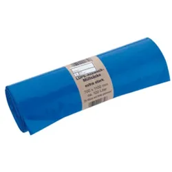 25St. Allzweck-Abfallsack blau 700x1100mm 120 Liter 1 Rolle