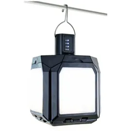Schwaiger LED Solar Outdoor Leuchte spritzwassergeschützt 5 Panel schwarz