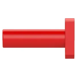 Riegler Verschlussstopfen POM, Stutzen 6 mm, Farbe rot