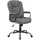 byLIVING STING Chefsessel Polyester Grau/Schwarz