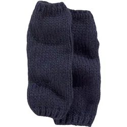 J.Jayz Damen Strick-Stulpen mit Alpaka-Wollanteil leichte Winter-Arm-Stulpen wärmende Handschuhe 64216751 Dunkelblau - One-Size