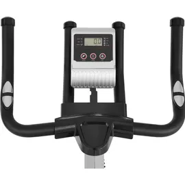 Gymrex Heimtrainer - Schwungmasse 13 kg - belastbar bis 100 kg - LCD - mit Stoßdämpfung - Schwarz