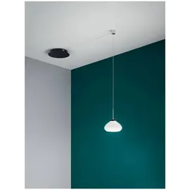 Fabas Luce Arabella 1-flg. 14 cm rund weiß